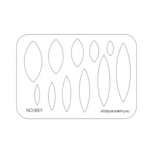 Template voor sieraden maken  nr 0001