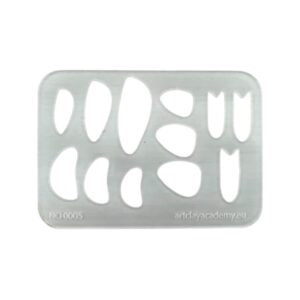 Template for jewelry making nr 0005