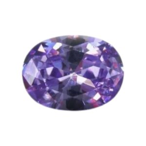 Zirconia AAAAA Ovaal 4*6 mm  HITTEBESTENDIG  Amethist STAFFELKORTING