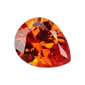 Zirconia AAAAA Peer  4*6mm Oranje STAFFELKORTING