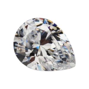 Zirconia AAAAA Peer  4*6mm  HITTEBESTENDIG Helder Wit  STAFFELKORTING