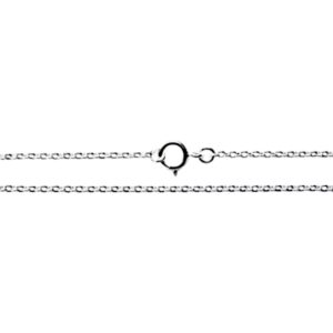 Zilveren collier 925.   45 cm