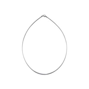 Spangketting, dikte 0,9 mm Lengte 45cm 925 zilver