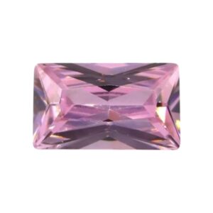 Zirconia AAAAA Rechthoek Div Afmetingen HITTEBESTENDIG Roze