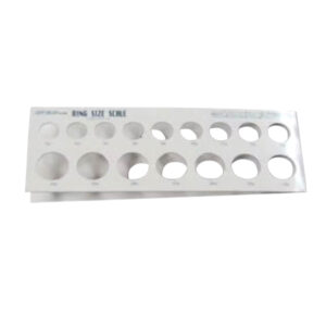 Art Clay Kaart Japanse Ring Maten 5-30  ACS (F-0054)