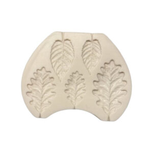 Siliconen mal verschillende bladeren