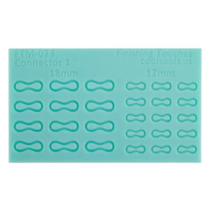 Finishing touch mold. Siliconen mal Schakels Connector 1-073