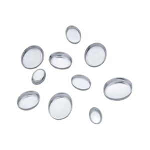 Zetbakje ovaal 999 fine zilver. Diverse afmetingen