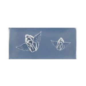 Siliconen mini mal Engeltjes gezichtjes. Afmeting hele mal  41*19*7mm