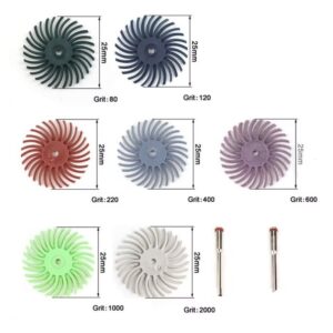 Habras 23 delige set schuurschijfjes voor multitool