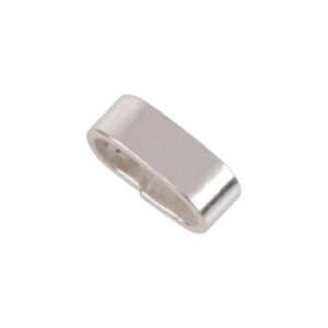 Zilveren hangeroog, bail, 925 zilver 7*2.5 mm