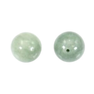 Jade  Natuursteen kraal. Half geboord  6mm