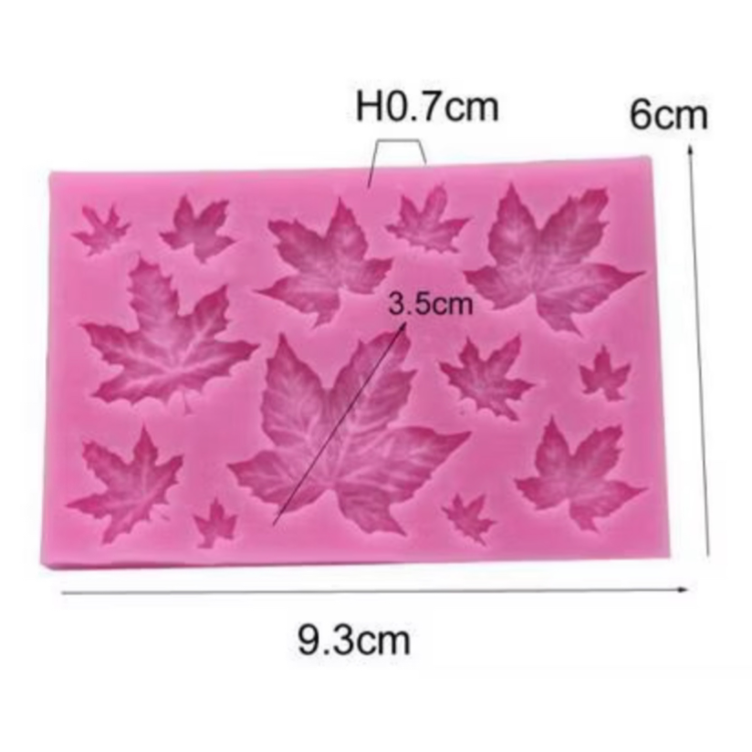 Siliconen mal bladeren Esdoorn, Maple leaf - Afbeelding 3