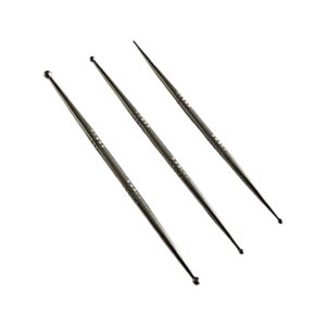 Set modelleer spatels rvs 3 dlg.