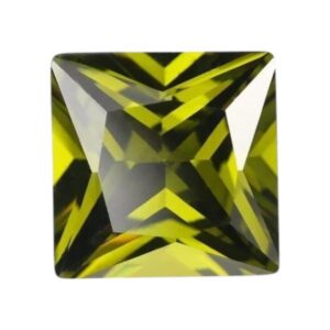 Zirconia AAAAA vierkant Div Afmetingen HITTEBESTENDIG Olijf STAFFELKORTING