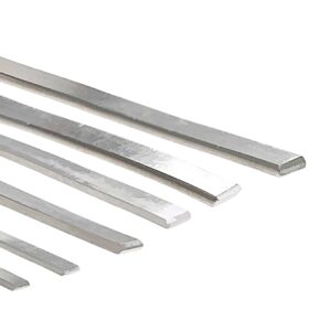 Zilverdraad 925 plat Diverse breedtes  per 20 cm