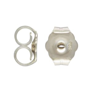 Achterkantjes voor oorbellen. 925. 1paar