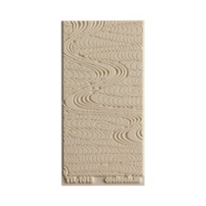 Textuurmat Rubber ca  5*10 cm River runs embossed-1013