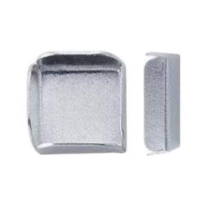 Zetkastje vierkant split wall Diverse afmetingen Sterling zilver