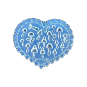 Siliconen mini mal paddenstoelen s ca 5*6 cm