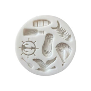 Siliconen mal zee en strand 1