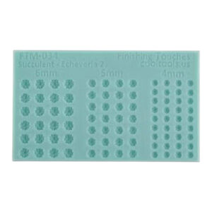 Finishing touch mold. Siliconen mal Succulent Echeveria 2   034