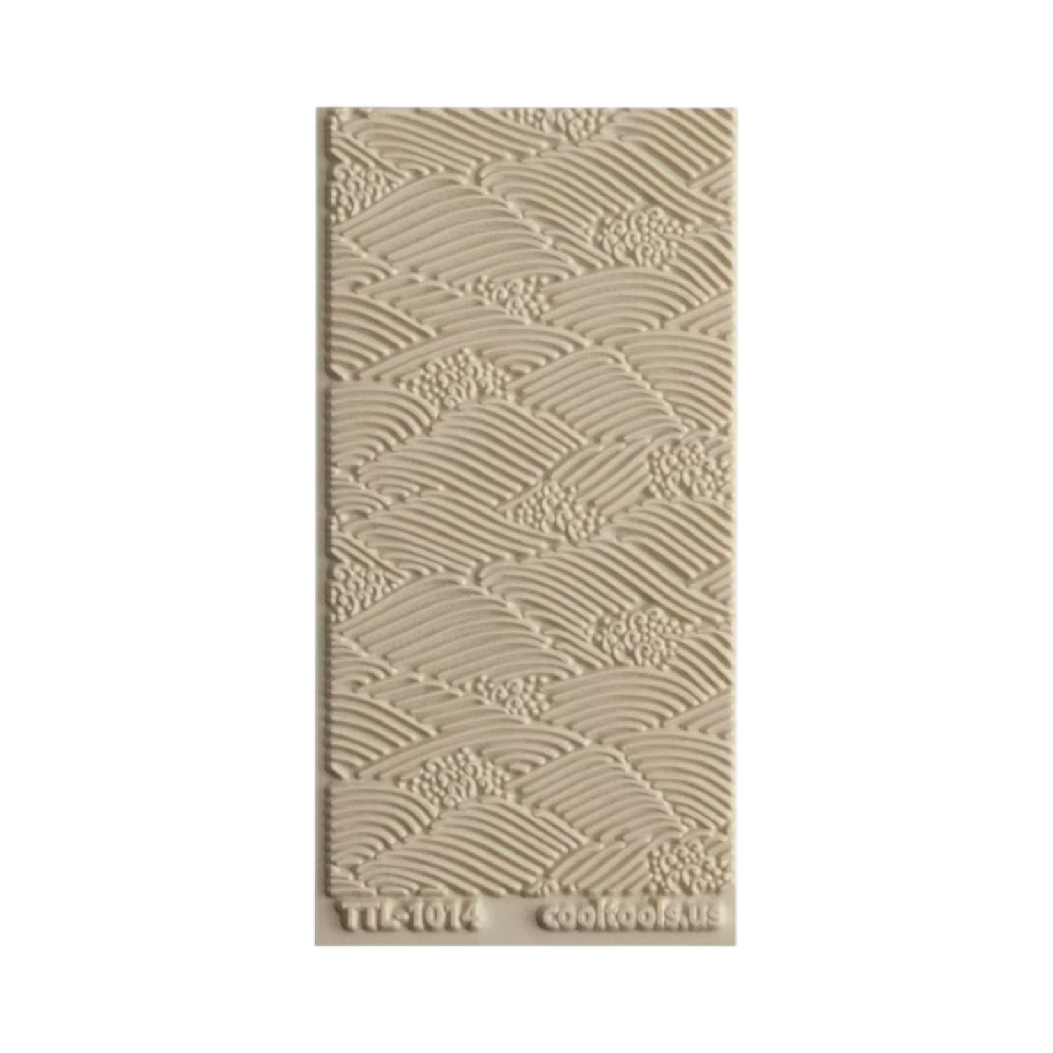 Textuurmat Rubber ca 5*10 cm High Surf -1014