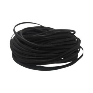 Koord Suedine. Dikte ca 2,5 mm. Sterk plat koord. Rol 10 meter