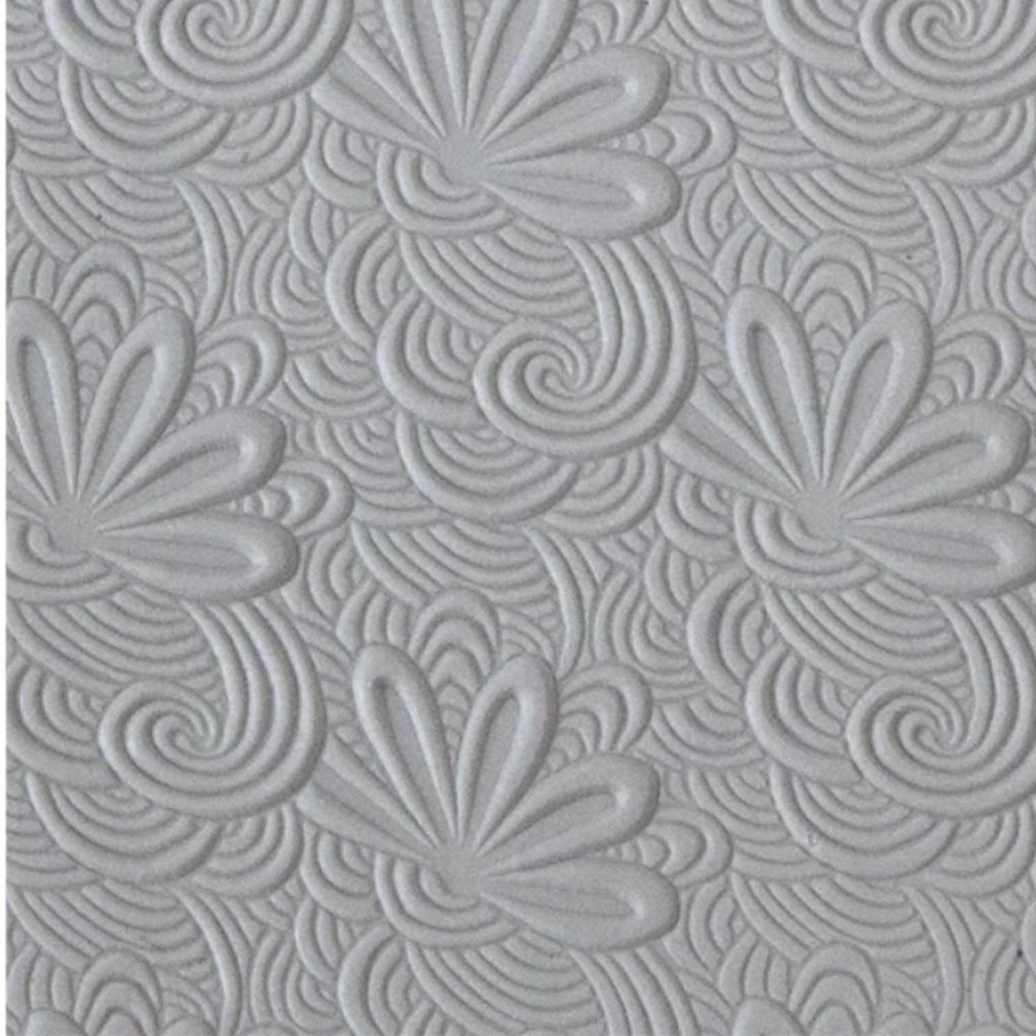 Textuurmat Rubber. 5*10 cm tail feathers - Afbeelding 2