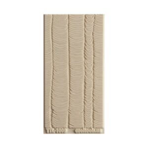 Textuurmat Rubber ca  5*10 cm Tides embossed - 1009