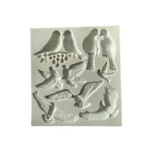 Siliconen mal vogels