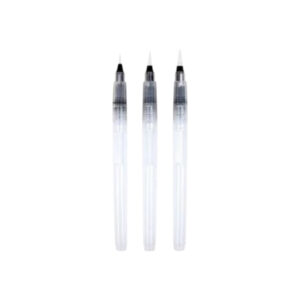 3 delige waterbrush set inclusief dopje