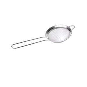 Poeder zeef voor Emaille of Glasfrit. diameter 6,5 cm