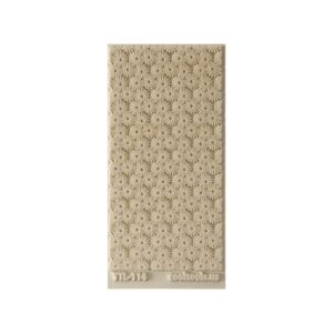 Textuurmat Rubber ca  5*10 cm  Starburst Embossed