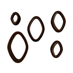 Uitsteekvormen voor kleisieraden Cutter Wiebertjes 5delig