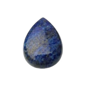 Natuursteen Cabochon Teardrop Lapis Lazuli 10*14