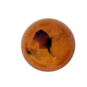 Barnsteen Natuursteen cabochon Rond Diverse afmetingen