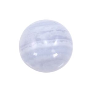 Chalcedoon Natuursteen cabochon Rond Diverse afmetingen.