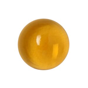 Golden citrine natuursteen. Rond. 4mm