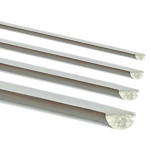 Zilverdraad 925 half rond Diverse diameter