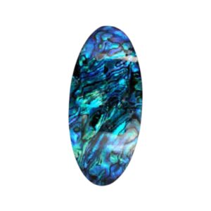 Paua Schelp / Shell cabochon Ovaal. Langwerpig 14*23 mm