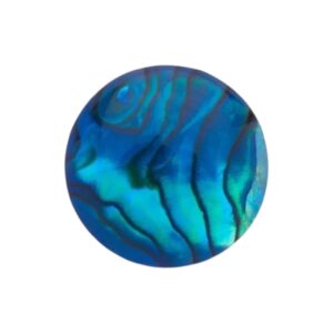 Paua Schelp / Shell cabochon Rond, Diverse afmetingen