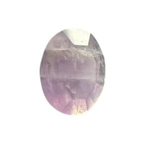 Cabochon Roze quartz Facet geslepen ovaal 8*10mm