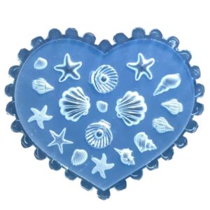 Siliconen mini mal ca 5*6 cm schelpjes