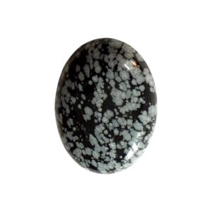 Snowflake Natuursteen cabochon Ovaal Diverse afmetingen