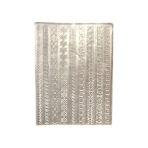 Siliconen mal subtiele randjes