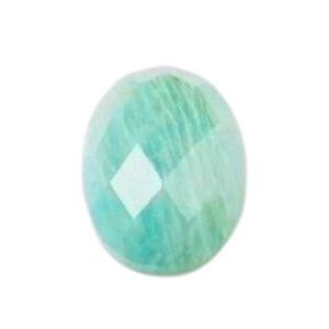 Amazoniet Facet geslepen Cabochon Natuursteen Ovaal  13*18mm