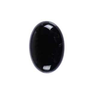 Black Agaat  Cabochon Natuursteen Ovaal  Diverse maten