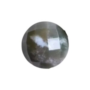 Indian agaat Facet geslepen Cabochon natuursteen rond. 16 mm