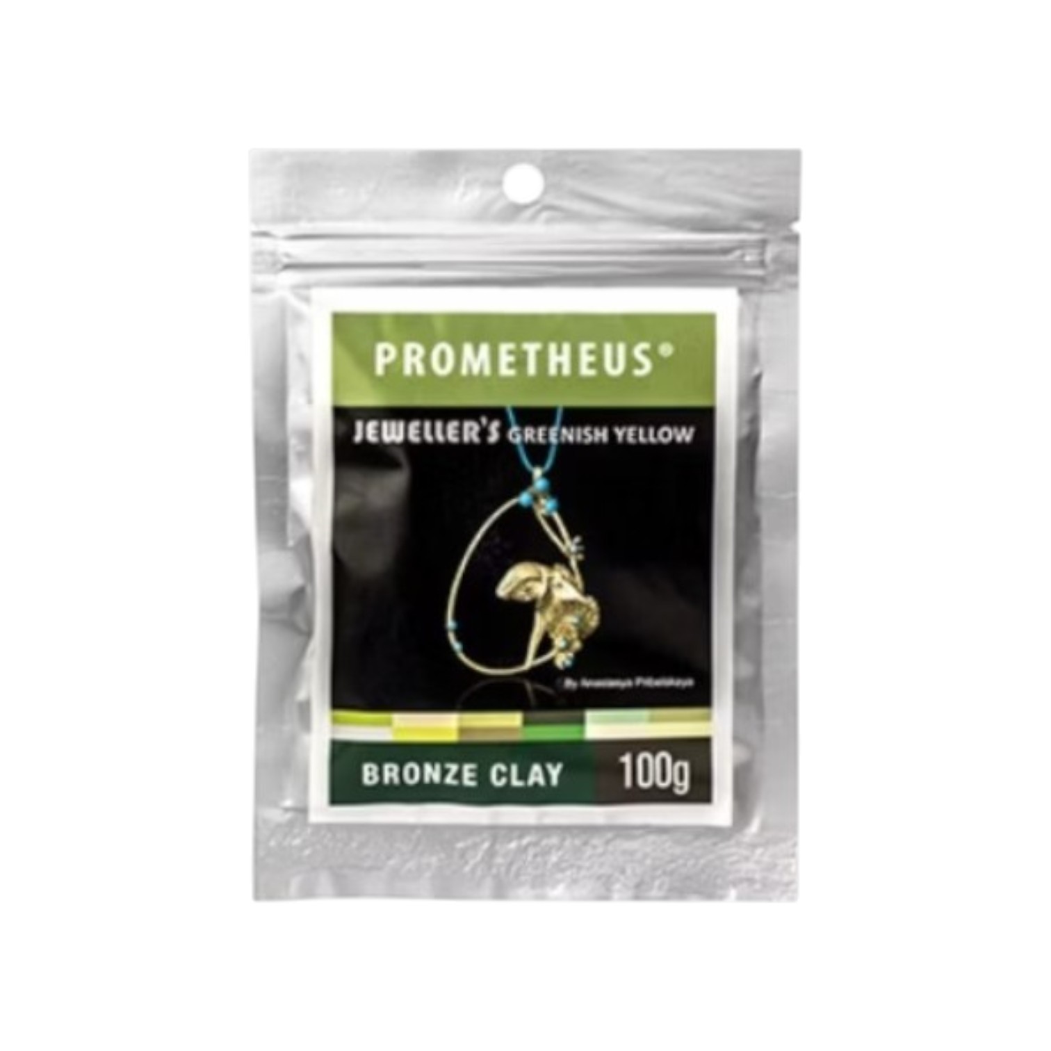 Prometheus Bronsklei. Greenish brons. 100 gram